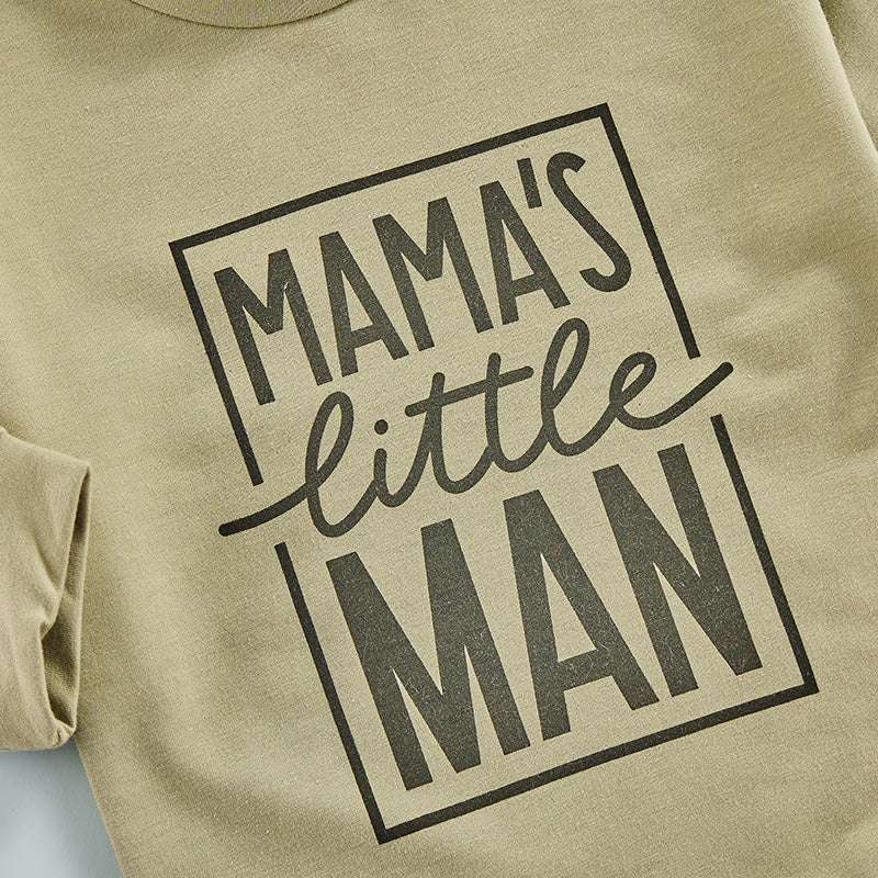 Mama's Little Man Onesie