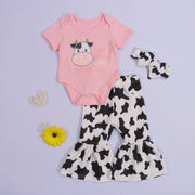 I Love Shopping with Daddy's Moo-lah Cow Outfit