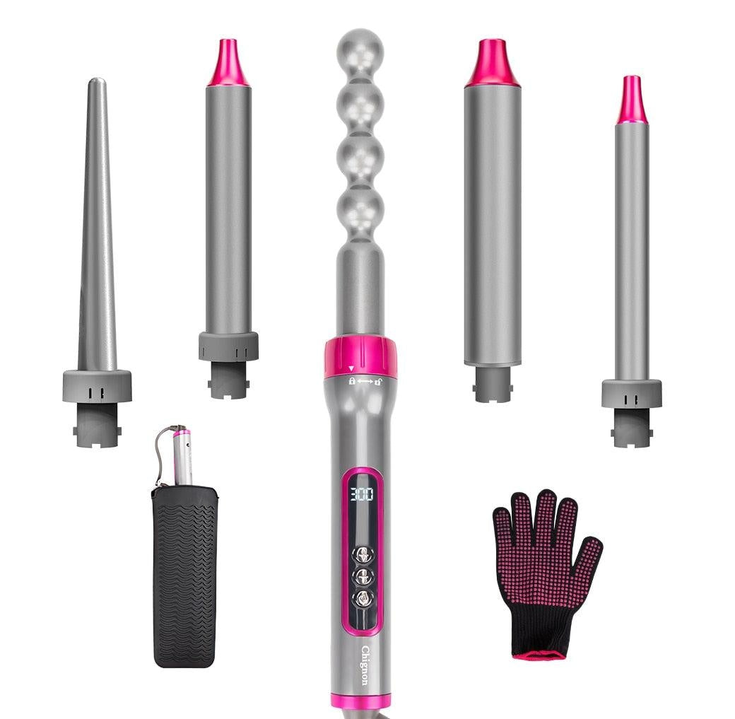 5 Tong Hair Curler Set