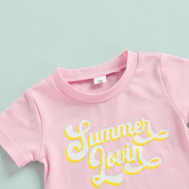 Summer Lovin T-shirt with Lemons Shorts Outfit