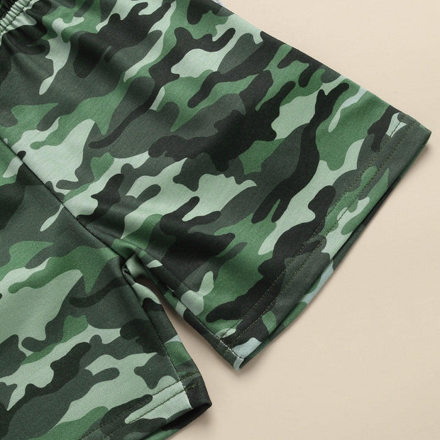 Late Night Stomper Dinosaur Camo Outfit - MomyMall