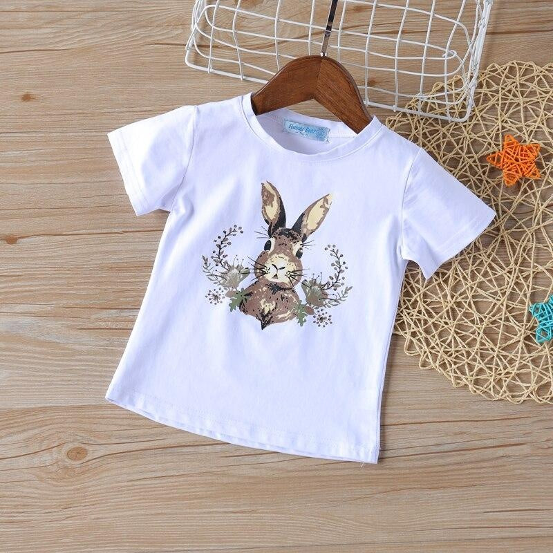 Vintage Bunny T-Shirt & Tutu Skirt Outfit