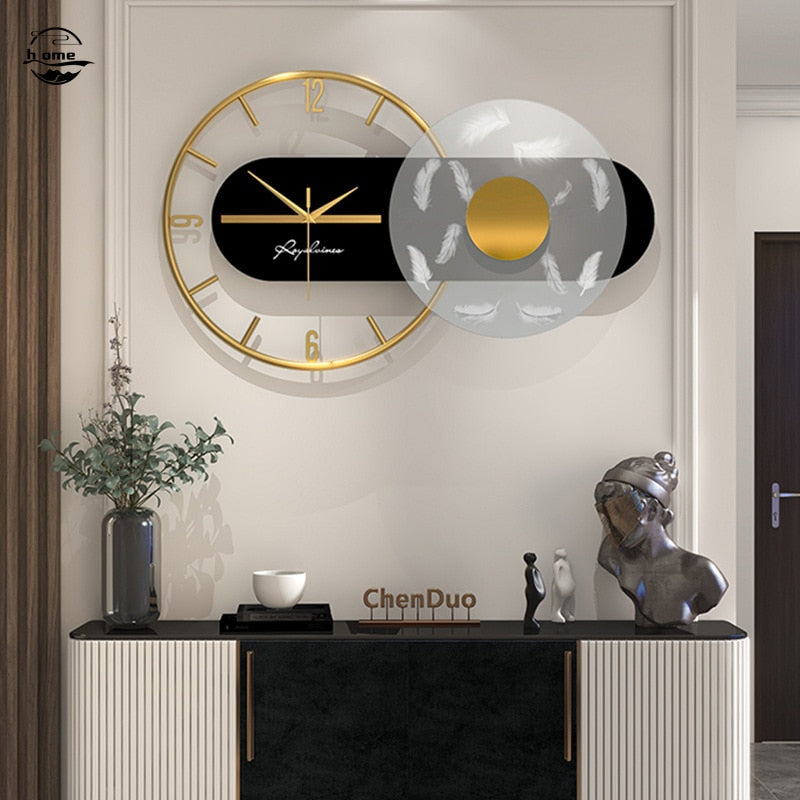 Horloge murale avec montre lumineuse Horloges numériques