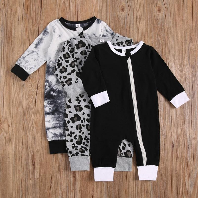 Zipper Onesie (3 Designs) - MomyMall