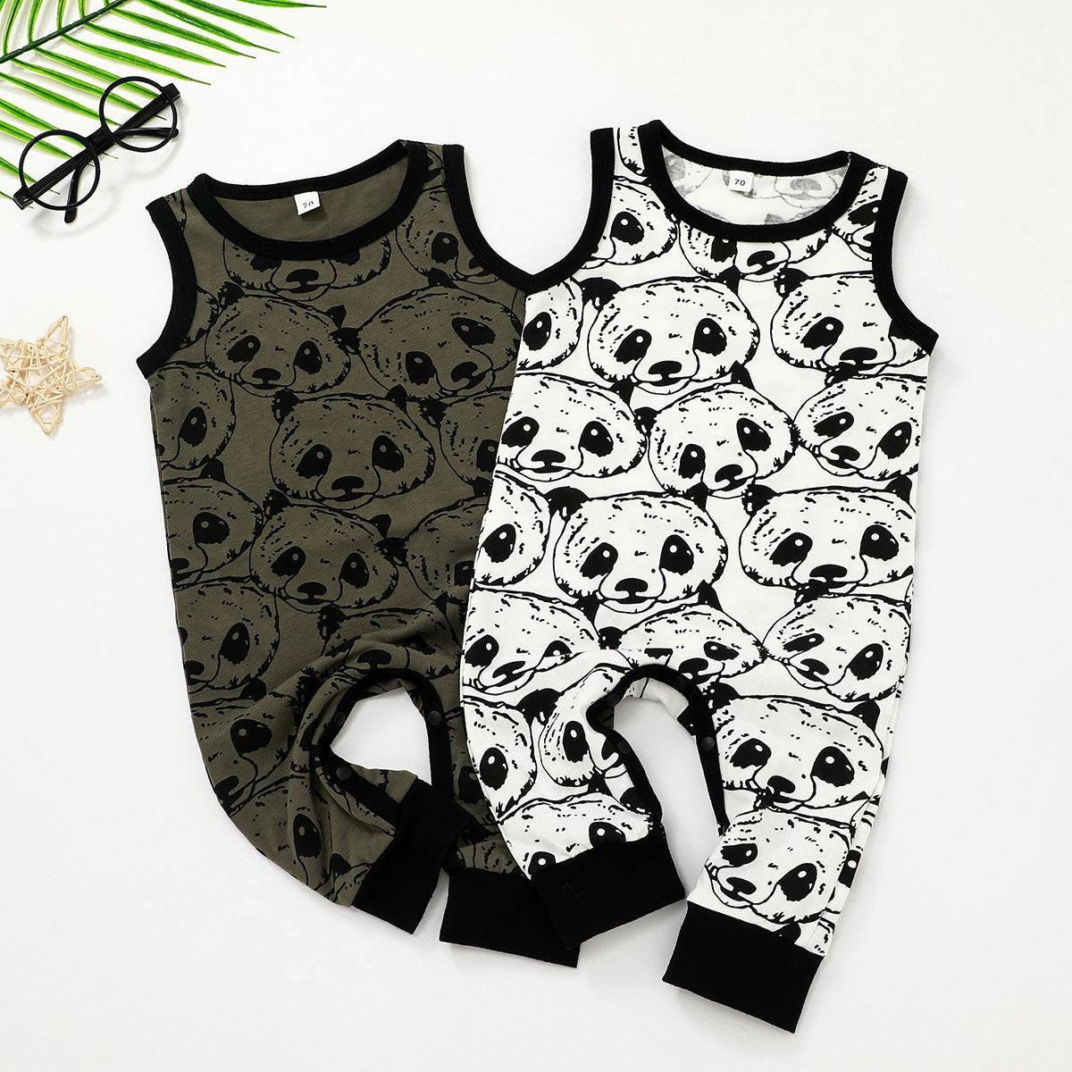 Panda Party Romper