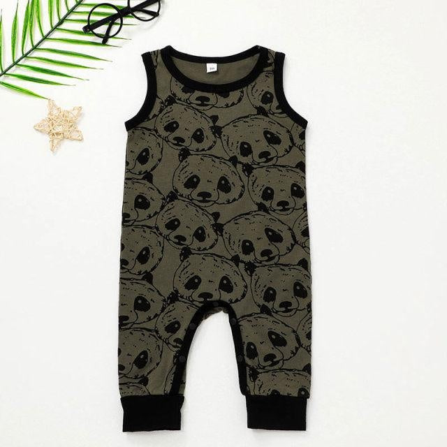 Panda Party Romper