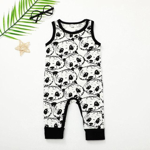 Panda Party Romper