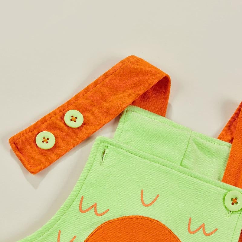 Overalls Dinosaur Romper - MomyMall