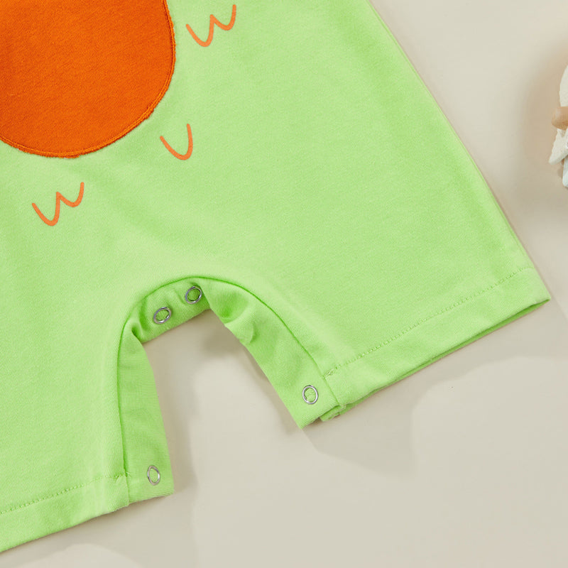 Overalls Dinosaur Romper - MomyMall