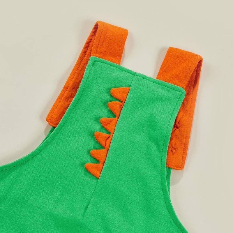 Overalls Dinosaur Romper - MomyMall