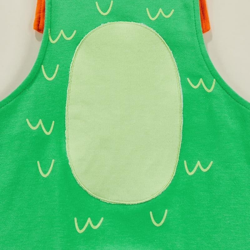 Overalls Dinosaur Romper - MomyMall