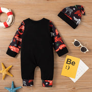 Mom's Boy Animal Adventure Romper