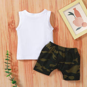 Straight Outta Timeout Bow Tie Camouflage Outfit - MomyMall