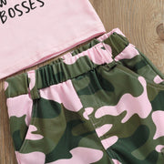 Sorry Daddy You Now Have Two Bosses Camouflage Outfit - MomyMall