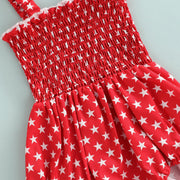 USA Stars Onesie with Bow