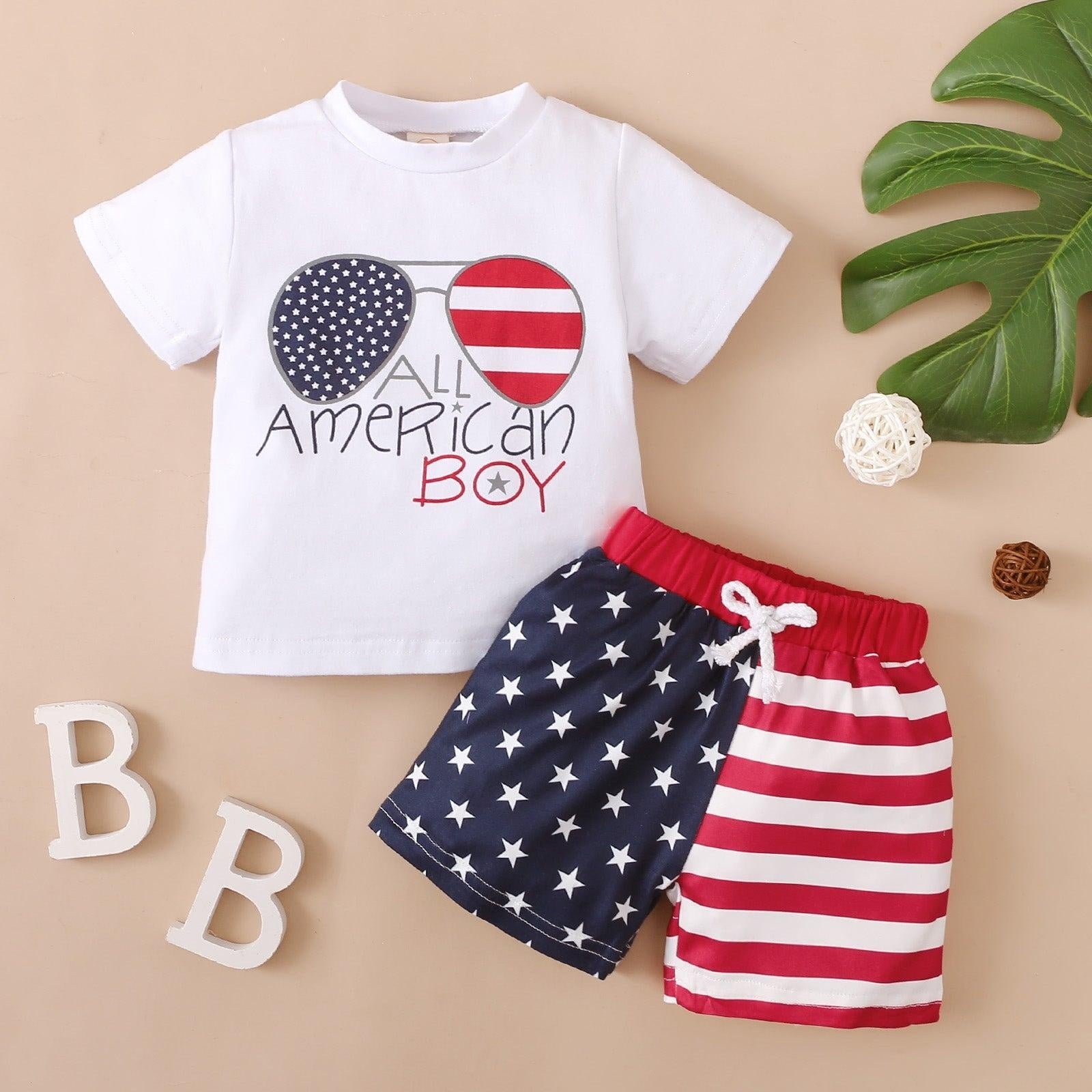 All American Boy USA Outfit