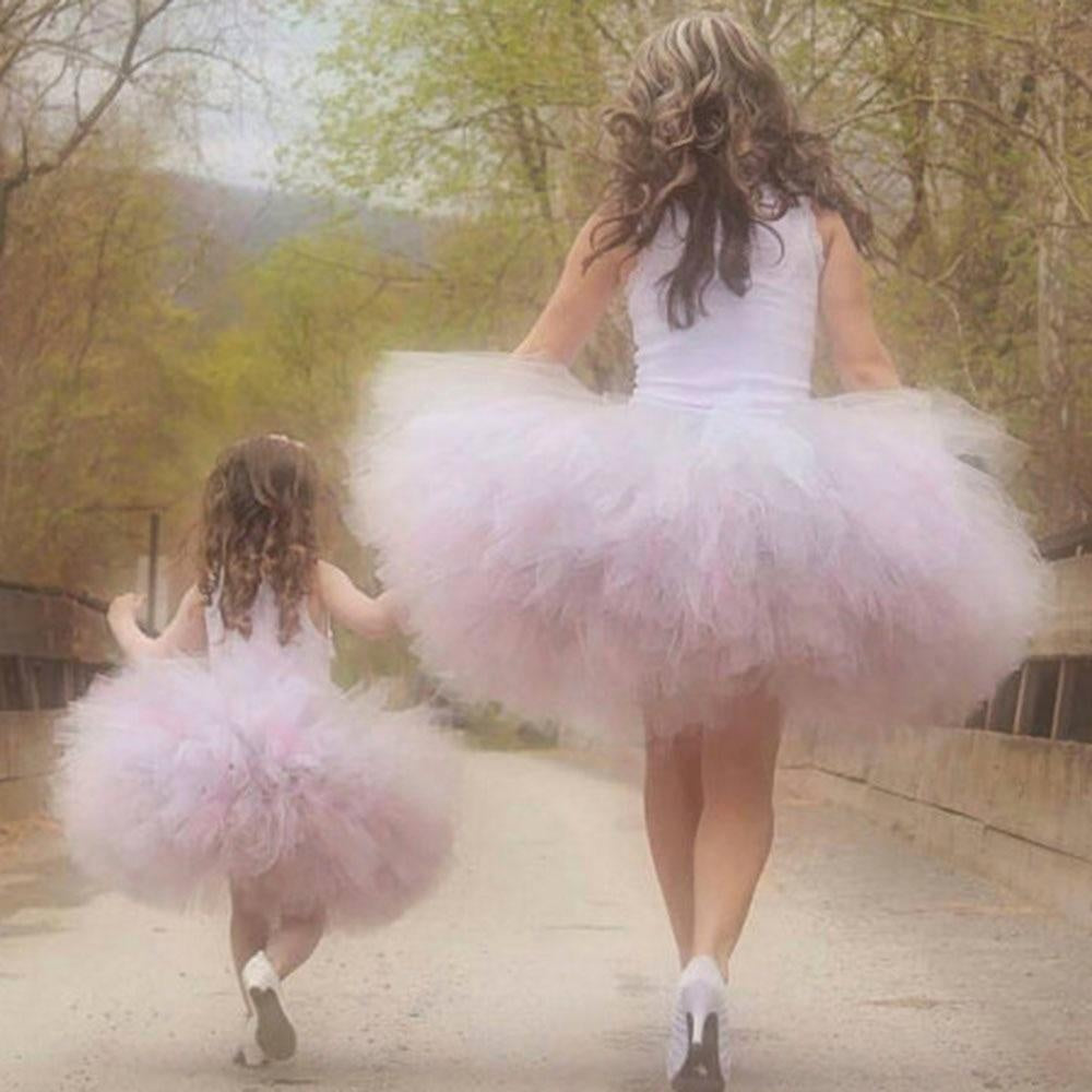 Kids Girl Tutu Princess Fluffy Ball Gown Puffy Ballet Dance Skirts Dress - MomyMall