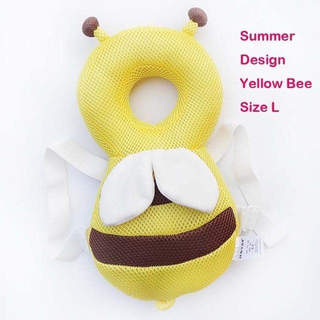 Bee Baby Head Protector - MomyMall Yellow Bee L Summer