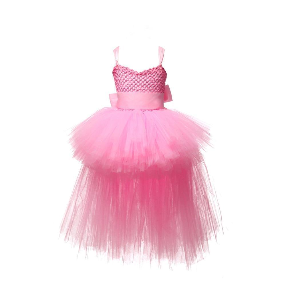 Girls Tutu Party Gown Pageant Dress 2-8Y