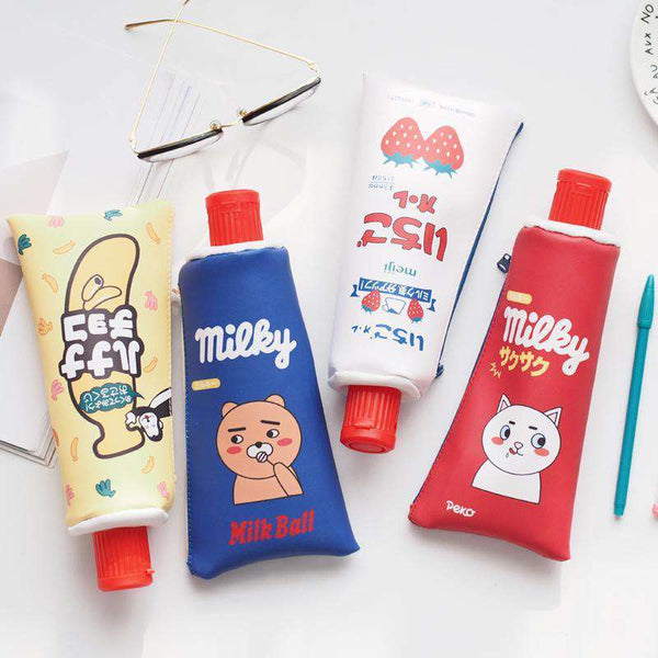 Kawaii Toothpaste Pencil Cases - MomyMall