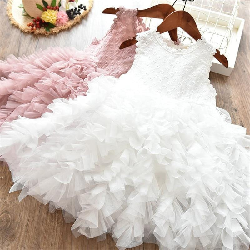 Girl Party Lace Tutu Wedding Dress - MomyMall