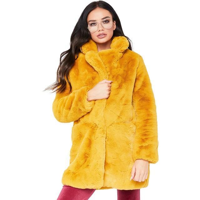 Faux Fur Coat