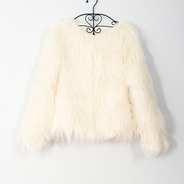 Shaggy Faux Fur Coat