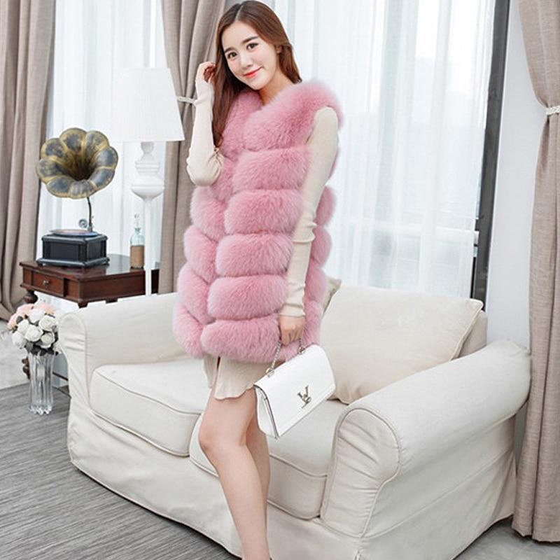 Faux Fur Bubble Sleeveless Vest