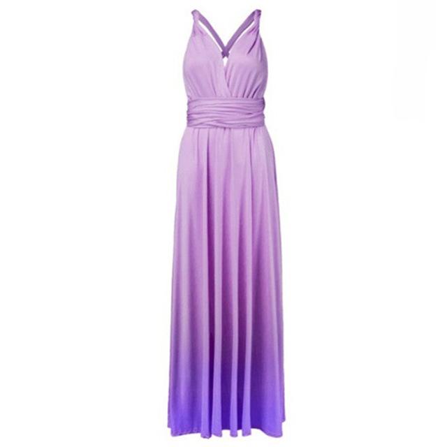 Gradient Multiway Dress - Convertible Maxi Bridesmaid Dress