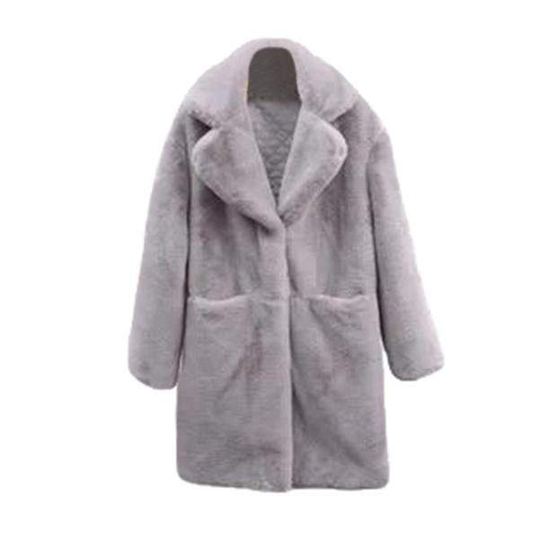 Long Faux Fur Coat