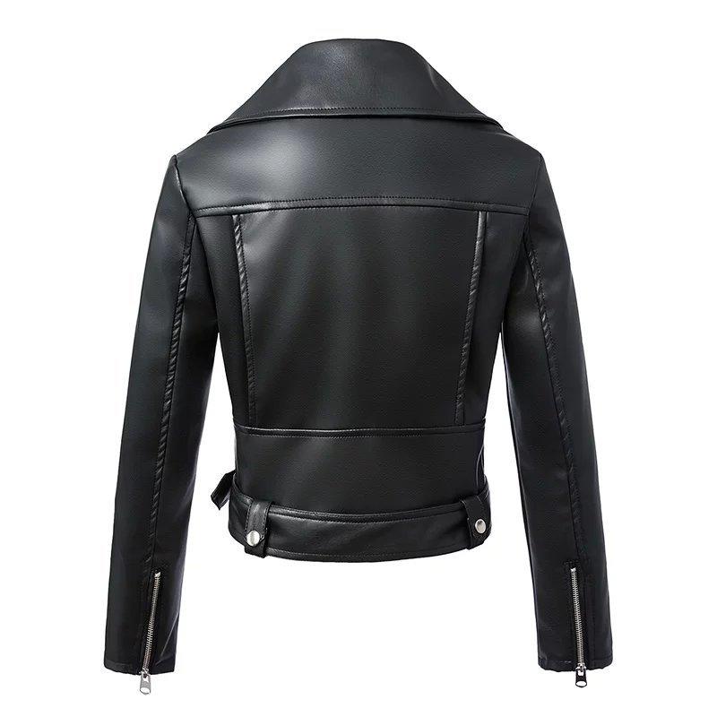 Biker Faux Leather Jacket