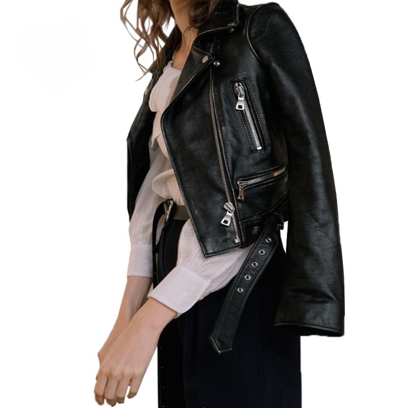 Biker Faux Leather Jacket