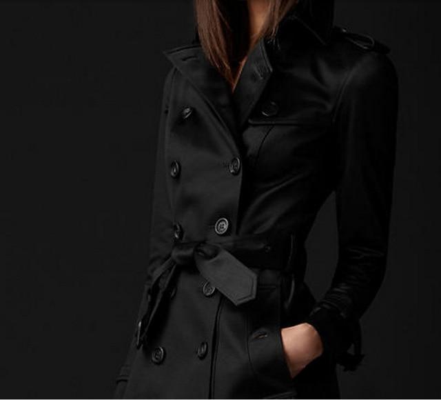 Double Breasted Coat - Belted Trench