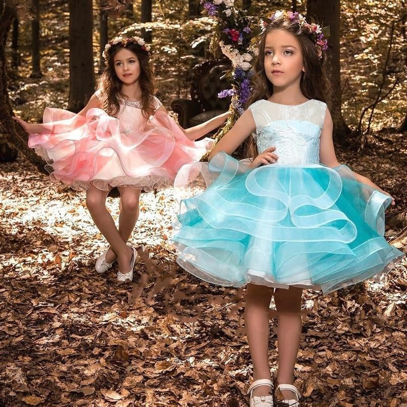 Girl Tutu Party Birthday Wedding Pageant Princess Dress - MomyMall