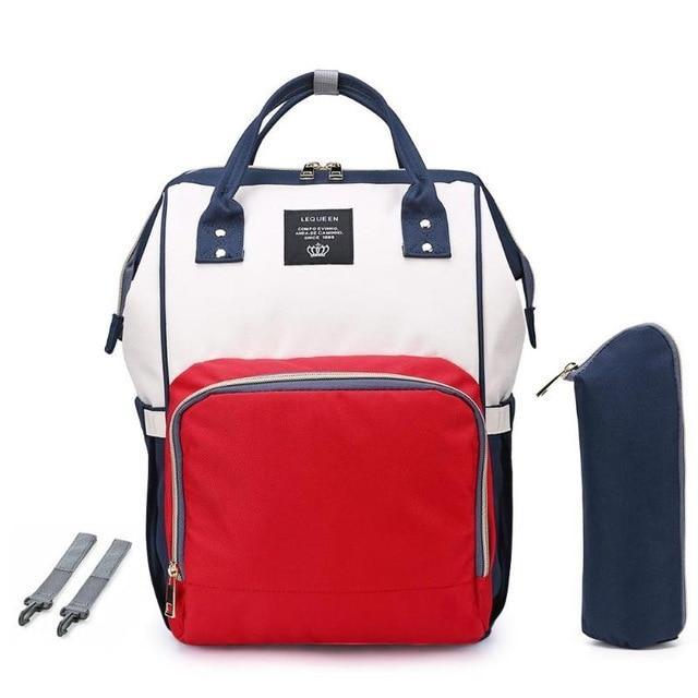 USB Diaper Bag - MomyMall Red