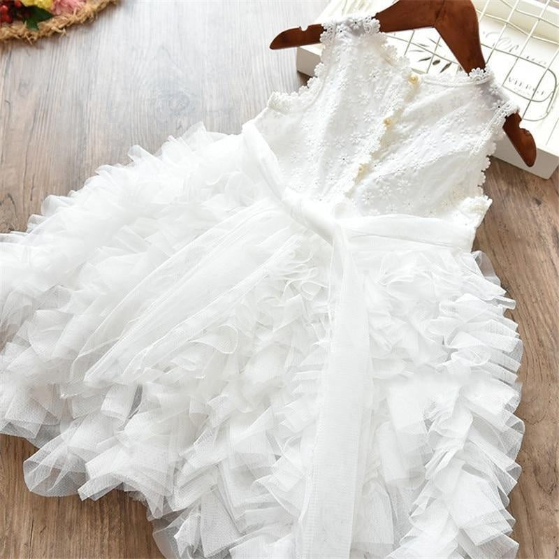 Girl Party Lace Tutu Wedding Dress - MomyMall