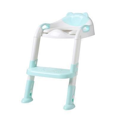 Child Toilet Seat With Soft Cushion - MomyMall Green