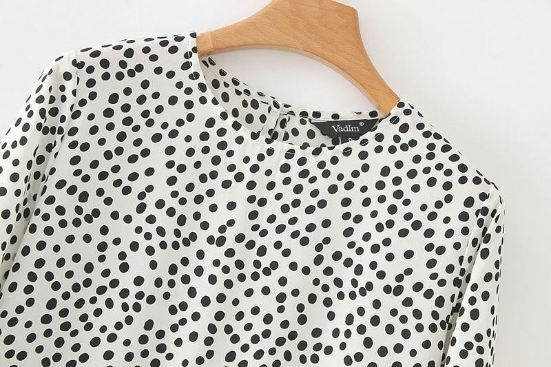 Spotty Printed Dress - MomyMall