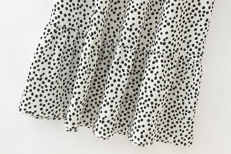 Spotty Printed Dress - MomyMall