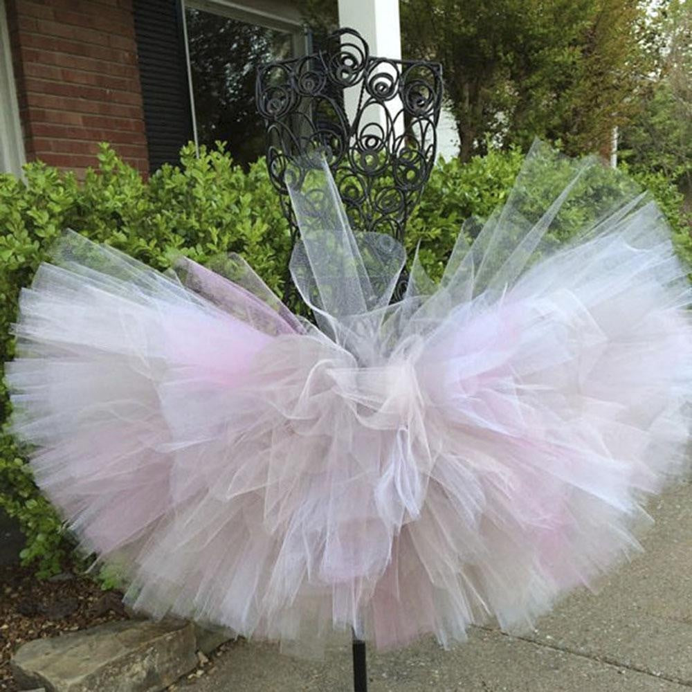 Kids Girl Tutu Princess Fluffy Ball Gown Puffy Ballet Dance Skirts Dress - MomyMall