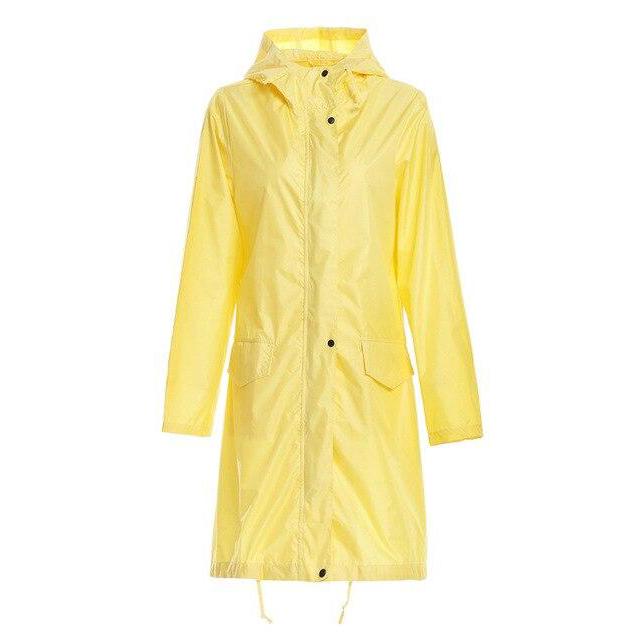 Waterproof Lightweight Rain Coat With Hood