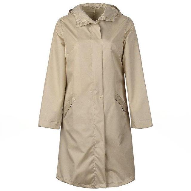 Waterproof Lightweight Rain Coat With Hood