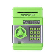 Kids Automatic Electronic ATM Piggy Bank - MomyMall Green