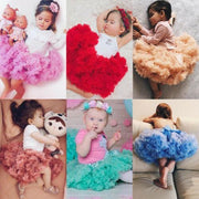 Girls Tutu Party Ballet Fluffy Layer Lace Skirts 7 Color