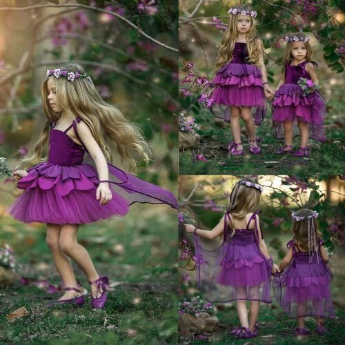 Girls Flower Pageant Bridesmaid Petals Dressses - MomyMall