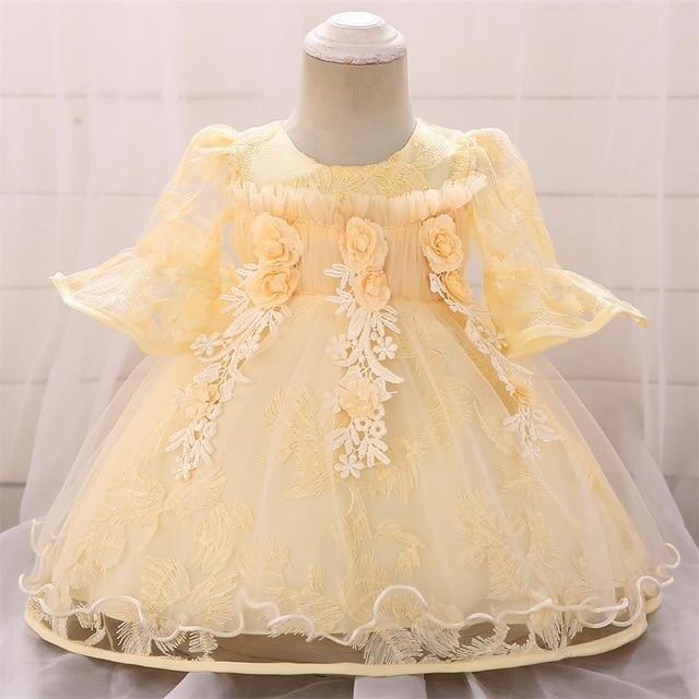 Baby Girl Party Lace Party Princess Baptism Dresses