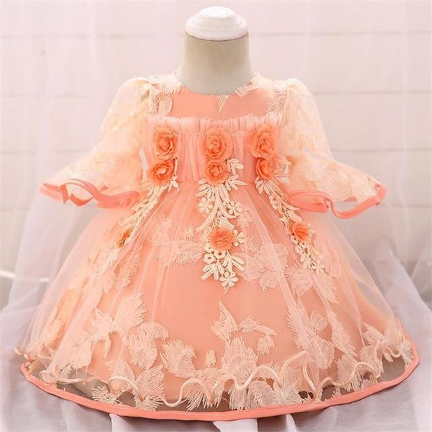 Baby Girl Party Lace Party Princess Baptism Dresses