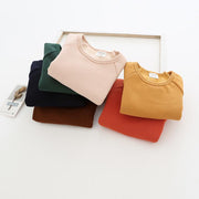 Basic Solid Colored Plush Top - MomyMall