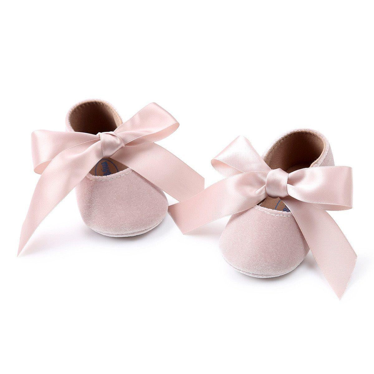 Regina Butterfly Bow First Walker Shoes