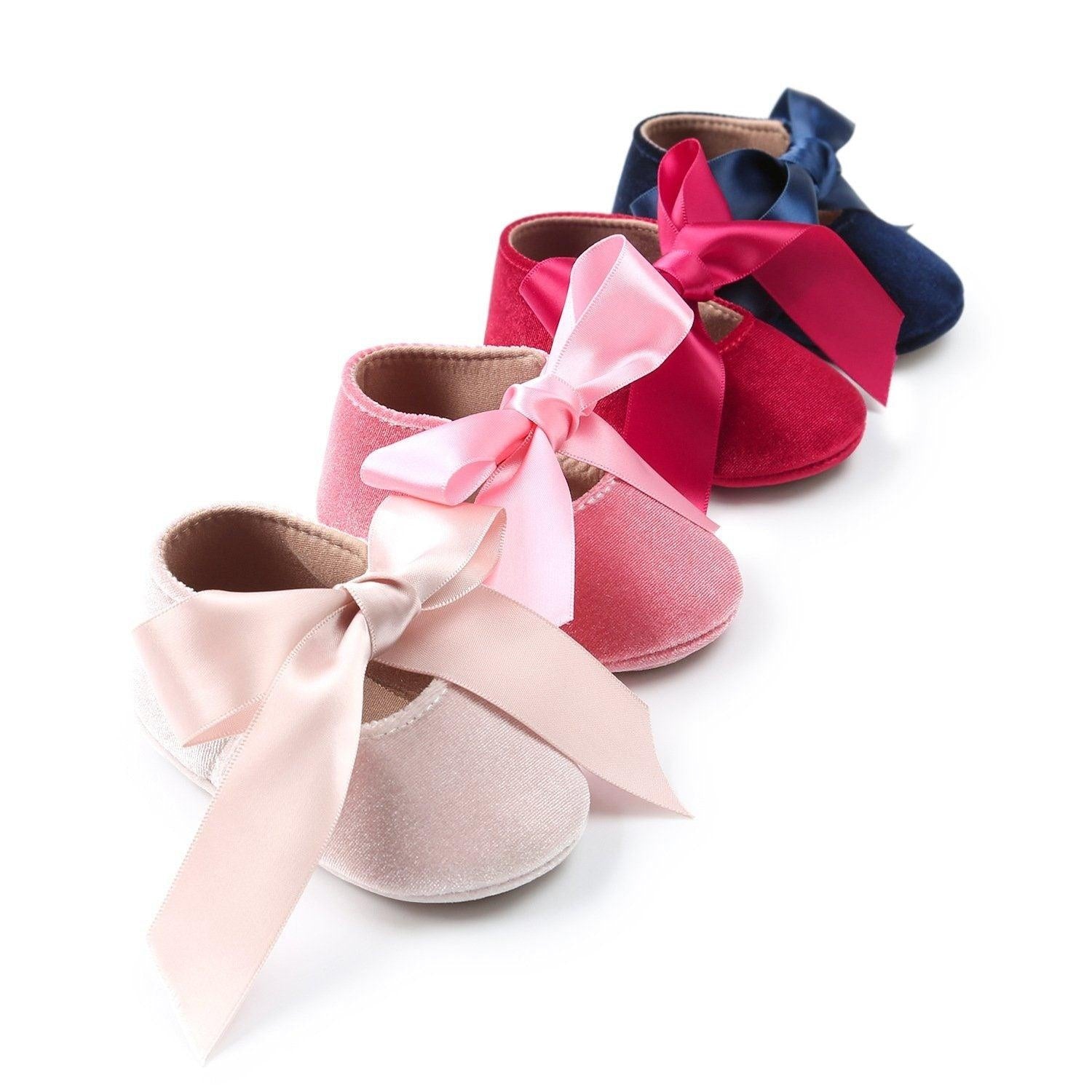 Regina Butterfly Bow First Walker Shoes